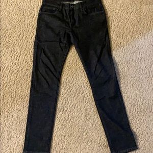 DSTLD Mens Skinny Jeans In Dark Wash